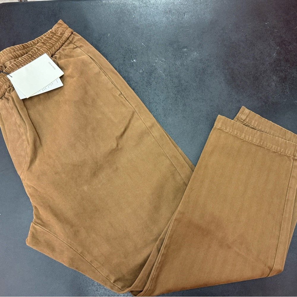 BARENA Bativoga Straight-Leg Linen Trousers Men’s Size 56